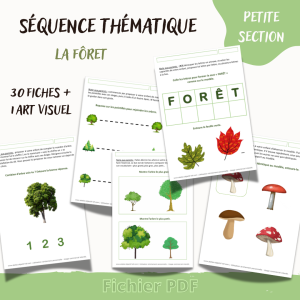 La forêt : séquence thématique PS